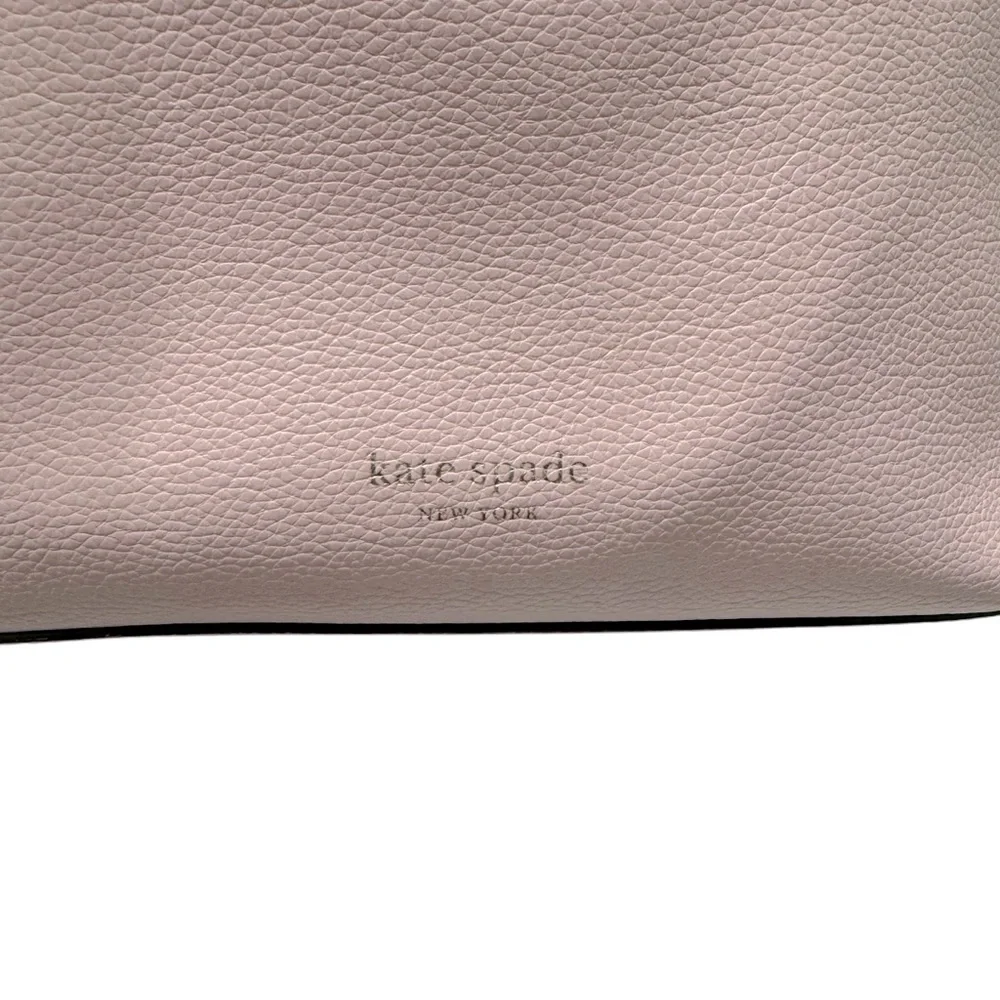 Kate Spade New York Eva Large Bucket Tote shoulder‎ Crossbody Bag Soft Rose